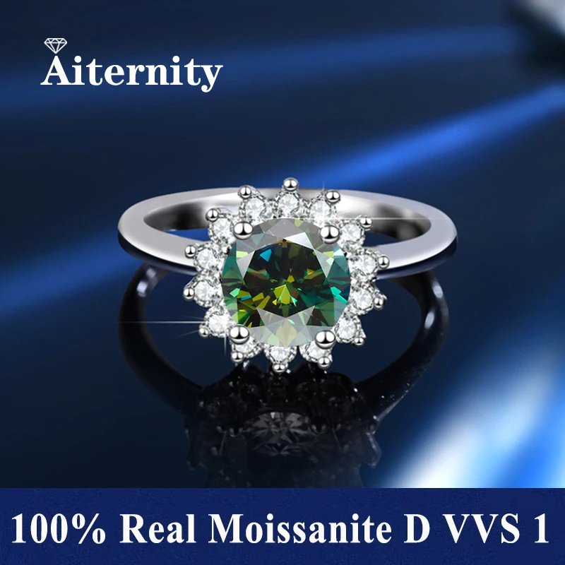 TY-Green Moissanite