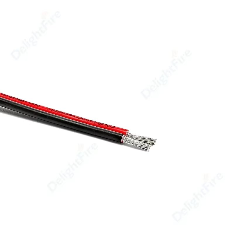 2pin red black