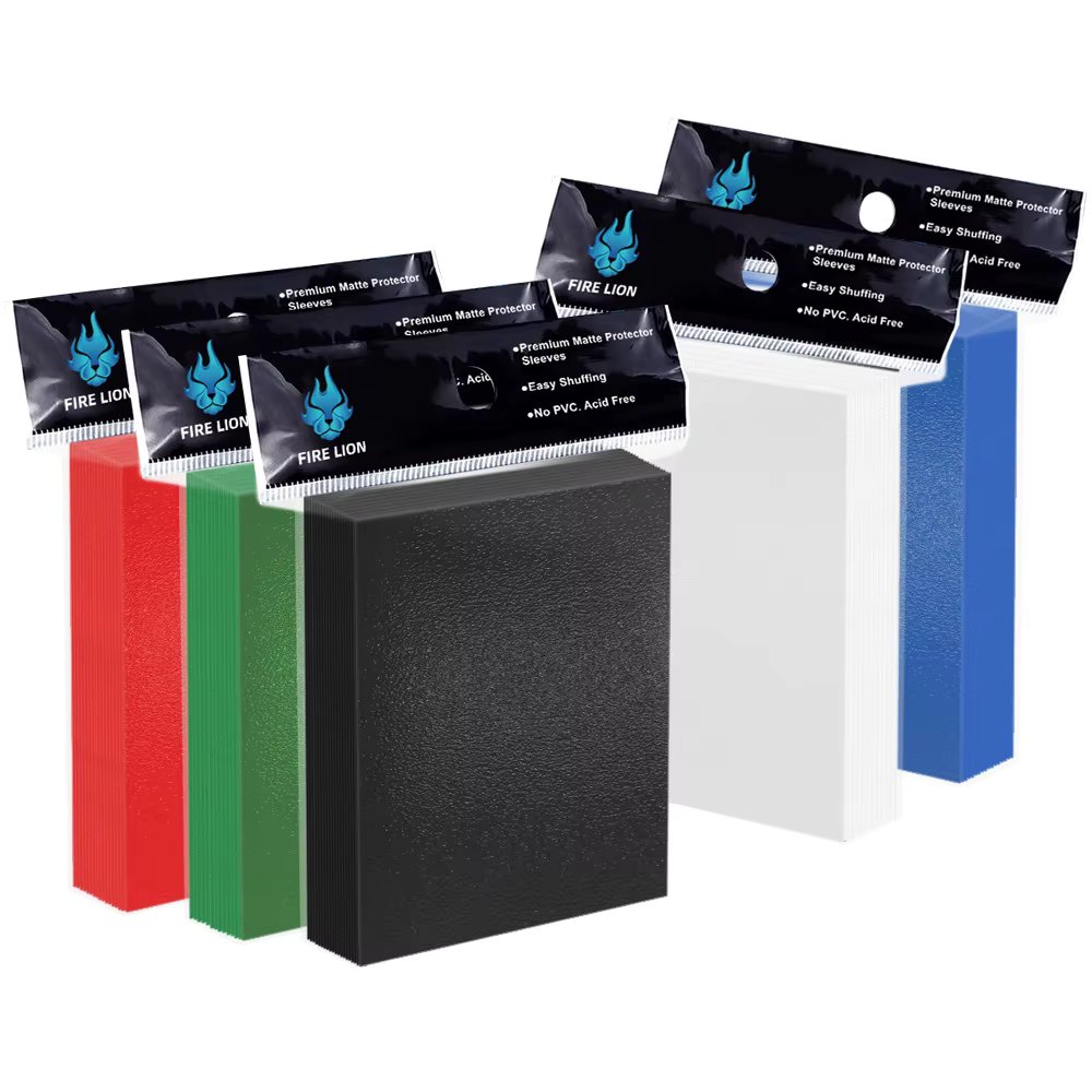 100Pcs/Set 66*91mm Card Sleeves Trading Cards Soft Baseball Card Protector Fit For Tarot Shield Board Games Magical Cover