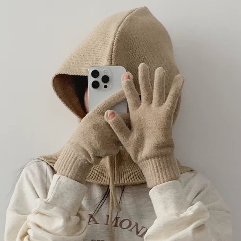 Smartphone touch Kit Winter Finger Winter Gloves 3color No. 190