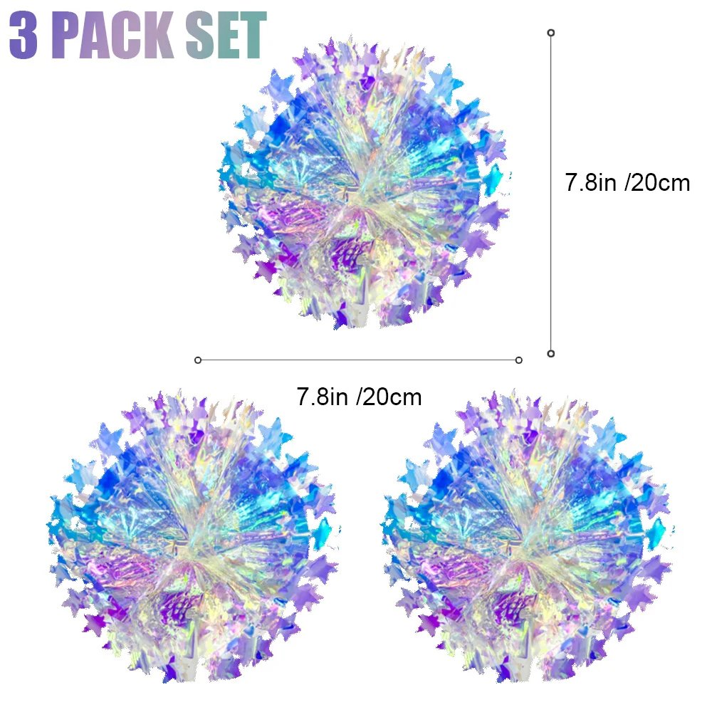 3pcs stars-edge ball