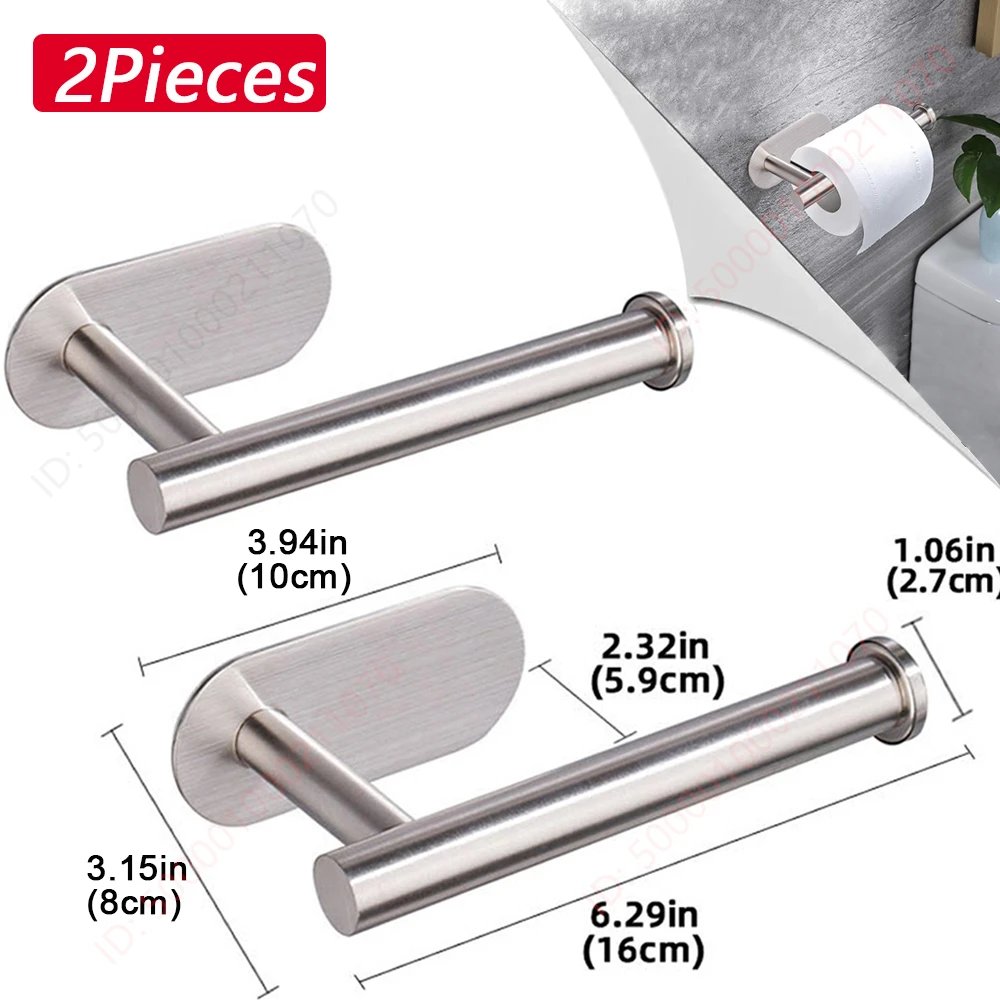 2Pcs Silver Holder A