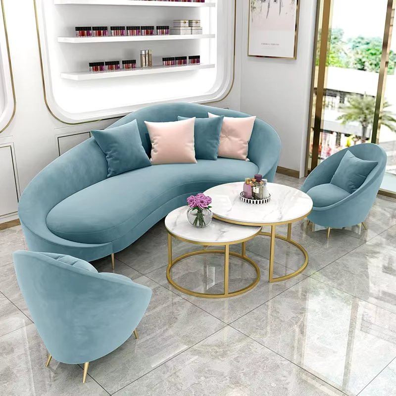 Luxury Living Room Sofa Minimalist Modern Relaxing Corner Sofa Armchair Bedroom Sofas Modernos Para Sala Lounge Furniture Set