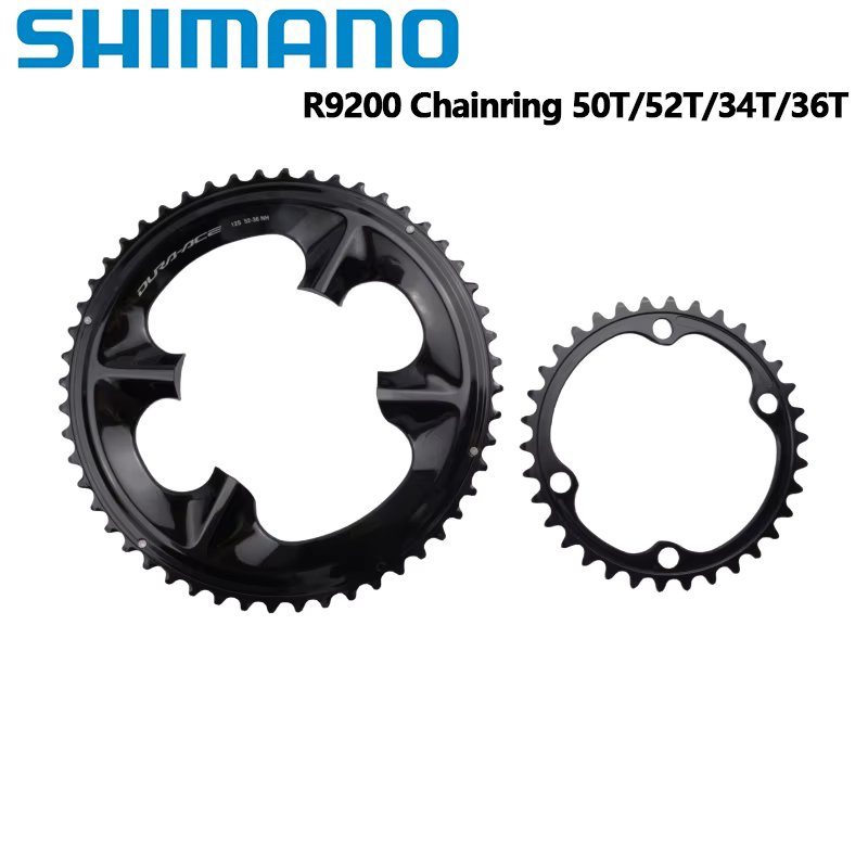 Shimano DURA ACE R9200 Chainring 12s 50T 34T 52T 36T 54T 40T Crown 110BCD Star Road Bike R9200 Original Shimano Chainring