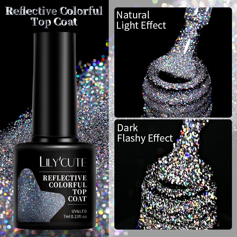 Laser Glitter Top