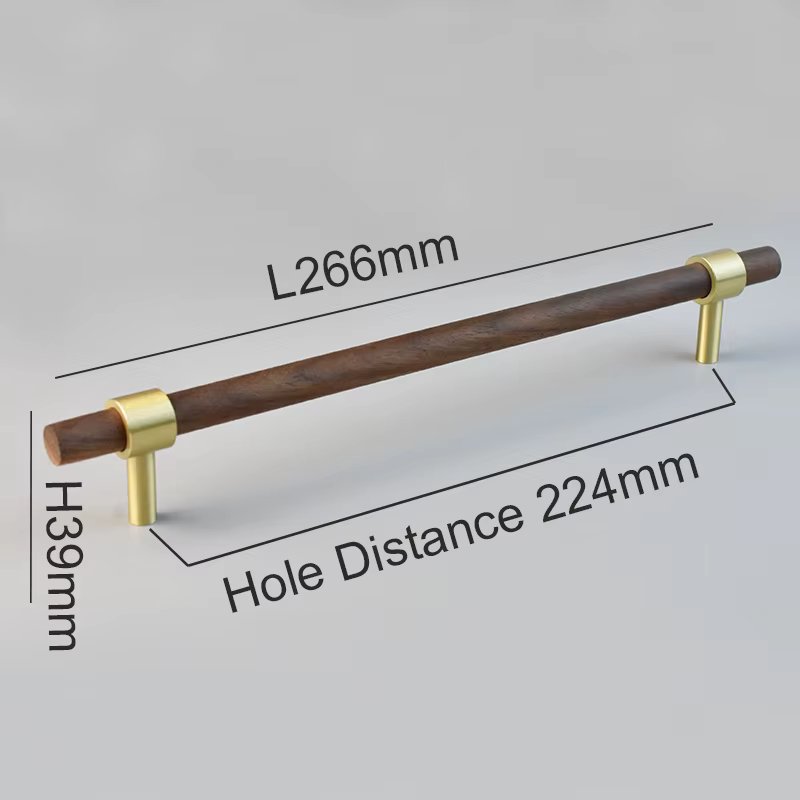 224mm Black walnut