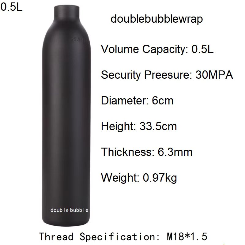 0.5L Aluminum Tank