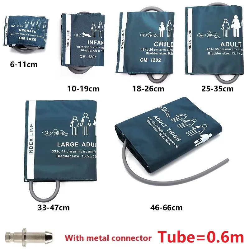 6 cuffs Metal