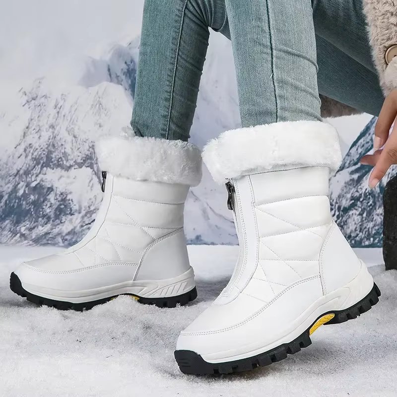 Women Snow Boots Winter Waterproof Shoes Keep Warm Non Slip  Lady Ankle Boots Velvet Boot for Platform Boots Ботинки Женские