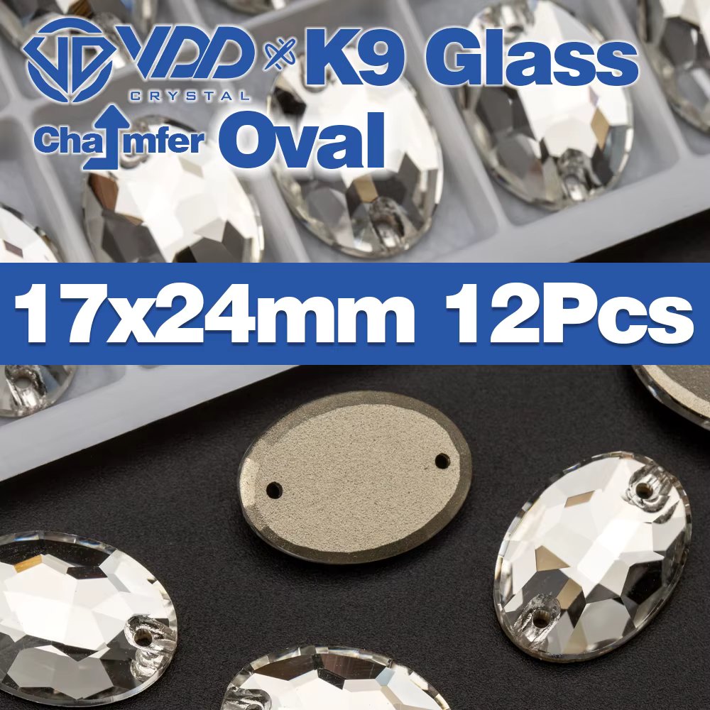 oval 17x24mm-12Pcs