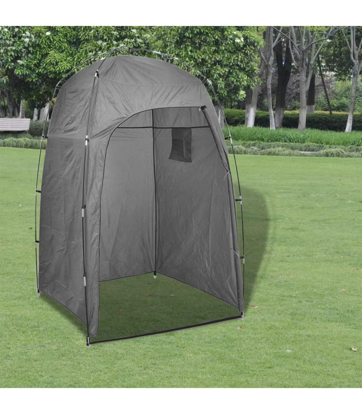 Private enclosures and portable showers shower cabin/WC/dressing room for camping Gray