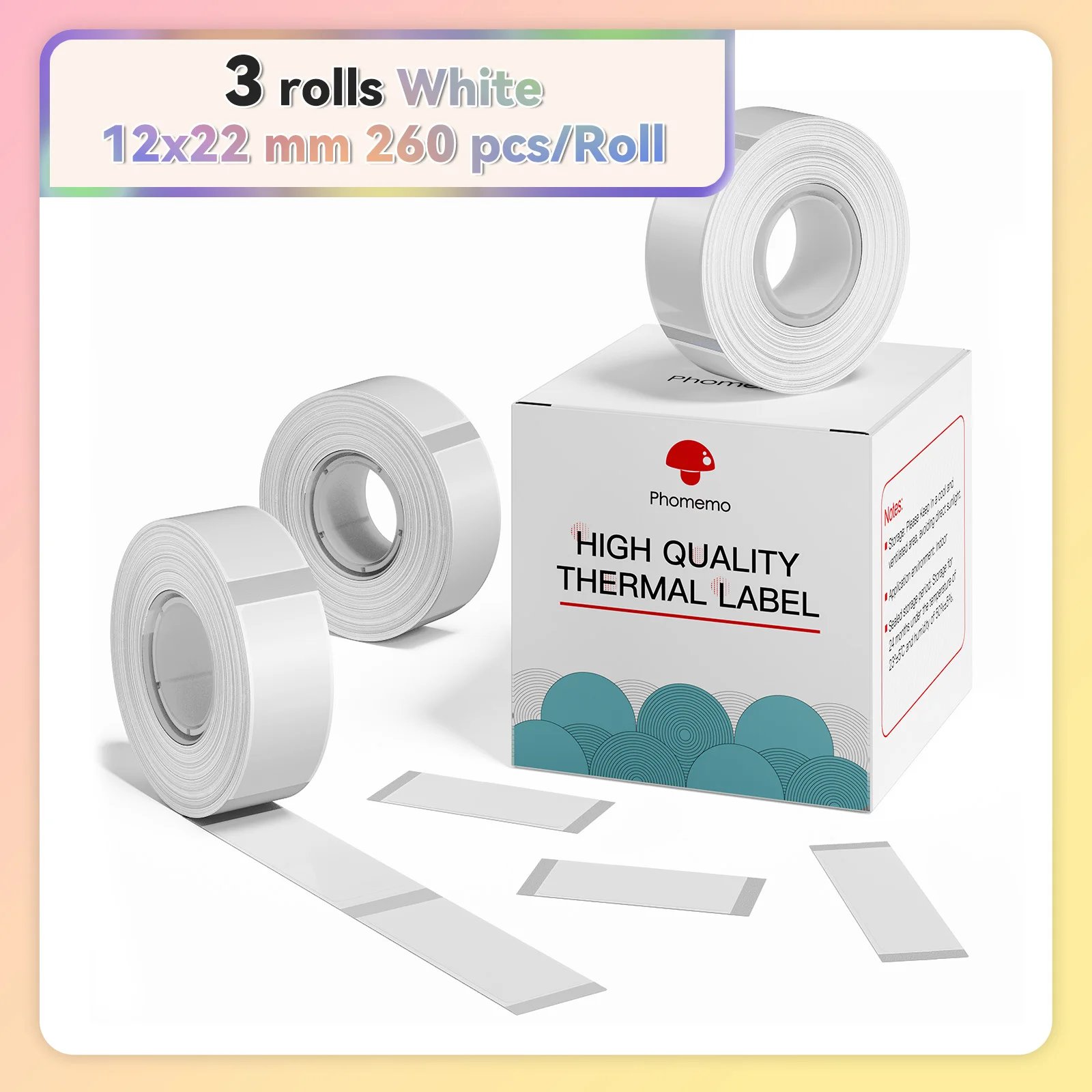 12x22mm Sticker