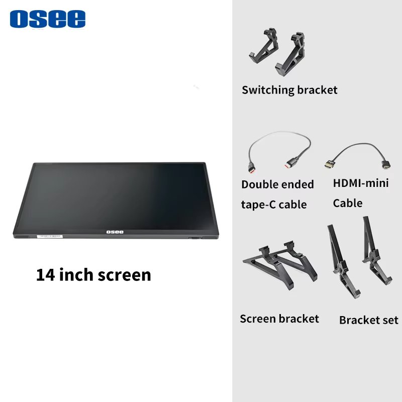 OSEE GoStream Deck Video Switcher 4 Channel HDMI-Compatible For Live Streaming Video Monitor