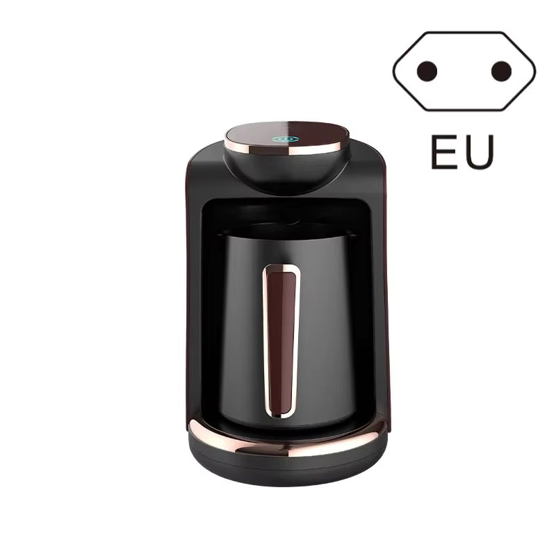 Turkish Coffee Maker Brew 4 Cups Espresso LED Dispaly Switch Portable Electric Moka Pot Tea Milk Teapot Coffee Machine Eu Plug