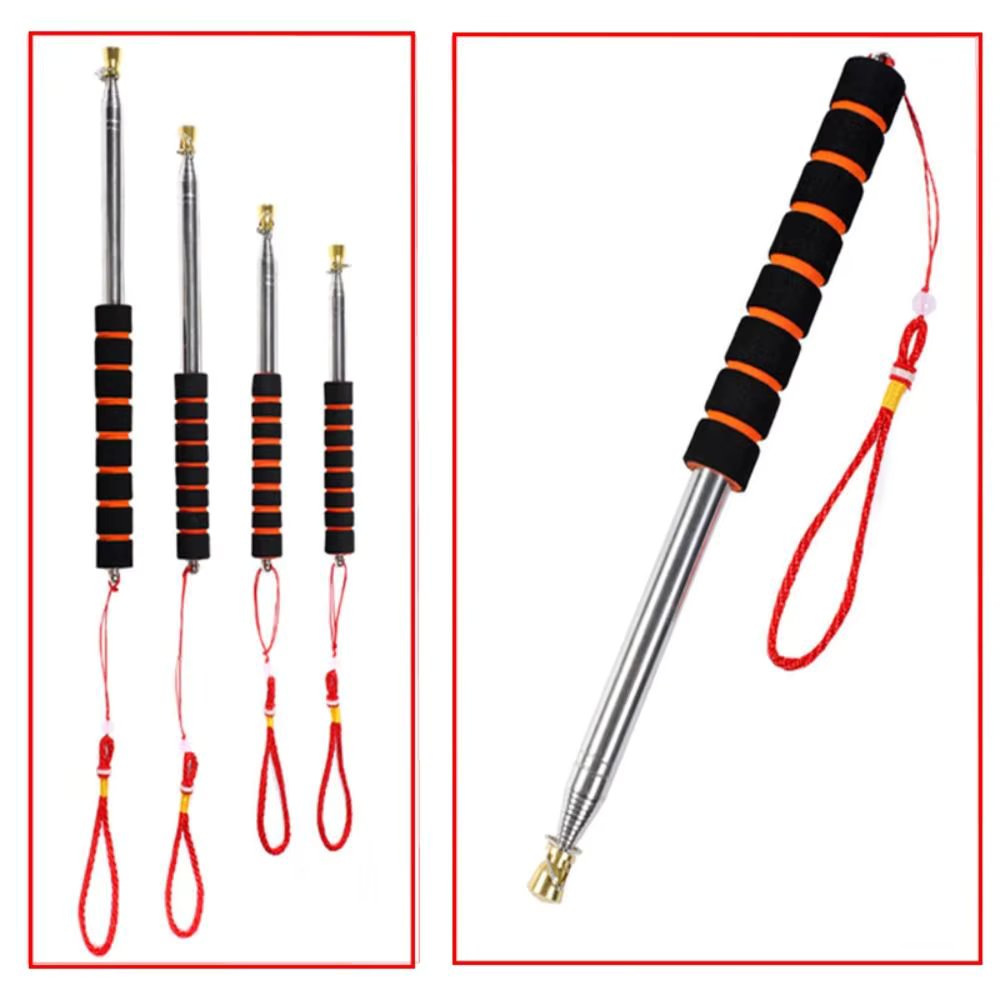 1.6/2/2.5/3M PPT Presentation Handheld Windsock Handheld Flag Pole Tour Guide Flagpole Teachers Pointer Telescopic Flag Pole