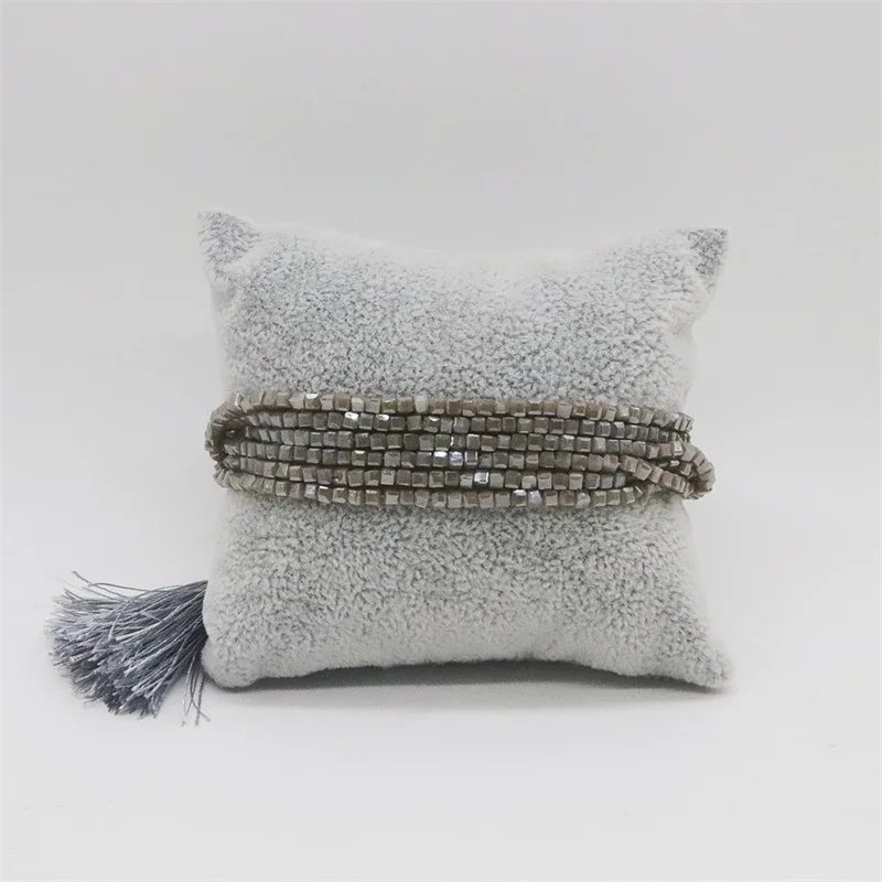 BLUESTAR Fashion Miyuki Charm Multi Layered Bracelets For Women Boho Crystal Seed Beaded Bracelets Jewelry Party Gift Wholesale