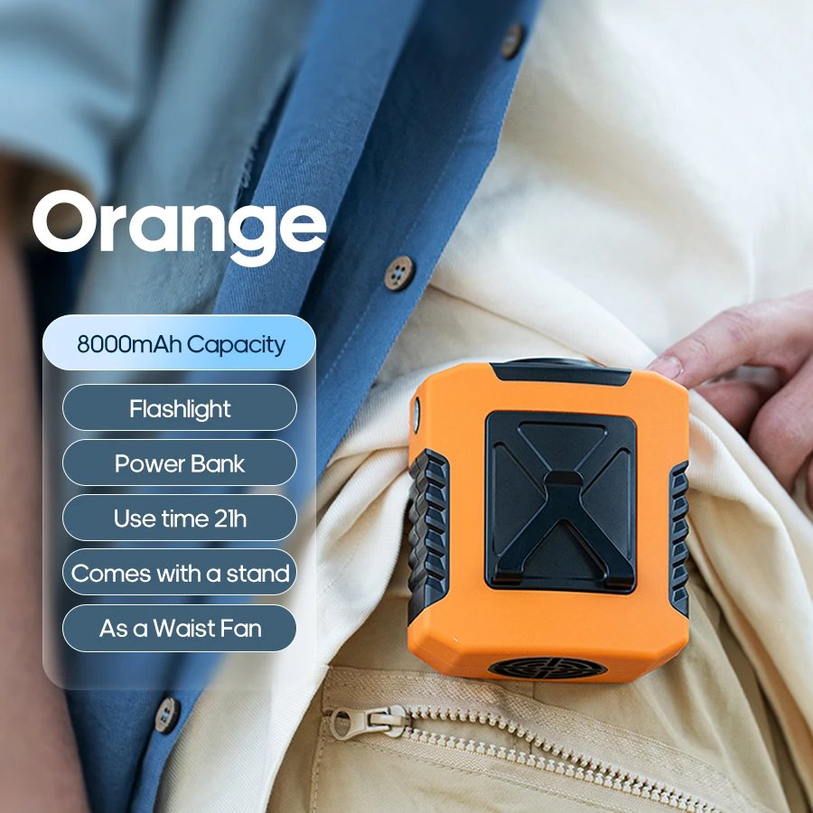 8000mAh Orange