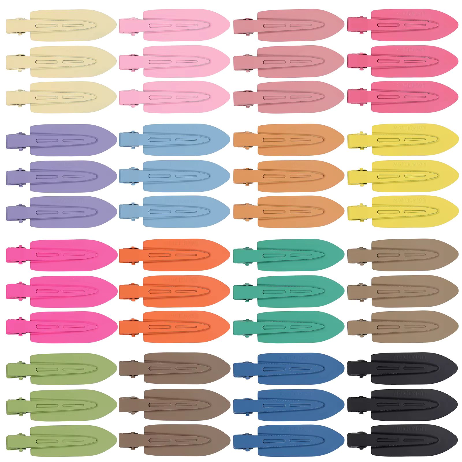 2pc/lot New Beauty Seamless Hairpin Professional Styling Hairdressing Makeup Tools Hair Clips For Women Girls Hair Accessories