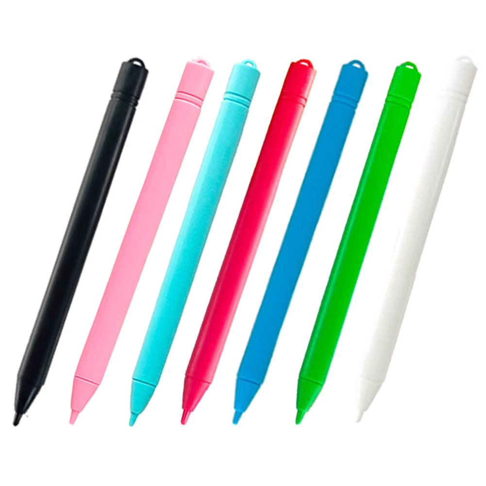 6Pcs LCD Stylus Electronic Products Pen Panel Kids Graffiti Board Plastic Painting Tablet Child Drawing Tablet Stylus Pen Supply