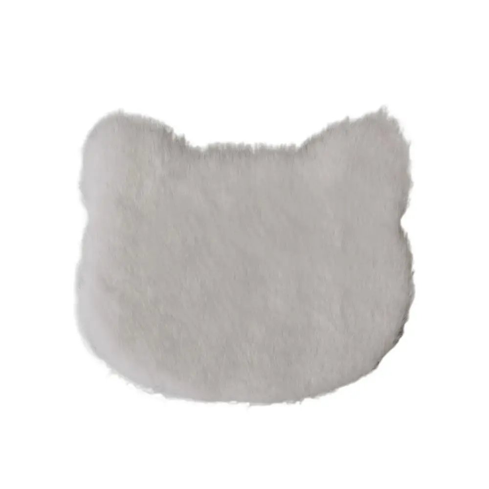 Dollhouse Plush Carpet Photo Props 1/12 Scale Miniature Hairy Rug Playing House Doll House Mini Floor Mat Doll Accessories