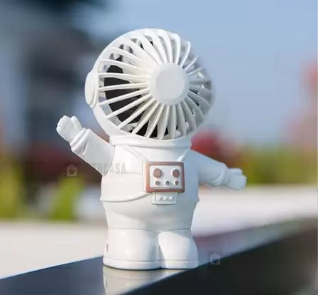 Mini Portable Hand and Table Fan Silent Astronaut Mini USB Rechargeable Practical and Compact