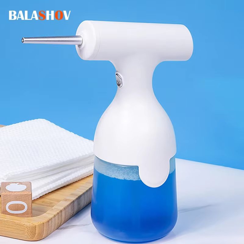 Electric Liquid Foam Dispenser Gun Automatic Continuous Foaming Shampoo Face Wash God Detergent Bathroom Bubble