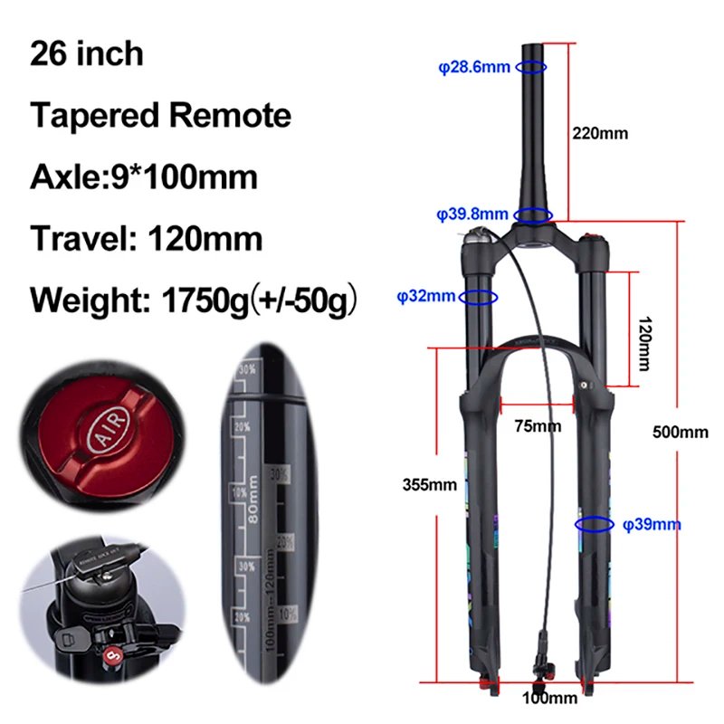 26 Tapered Remote B