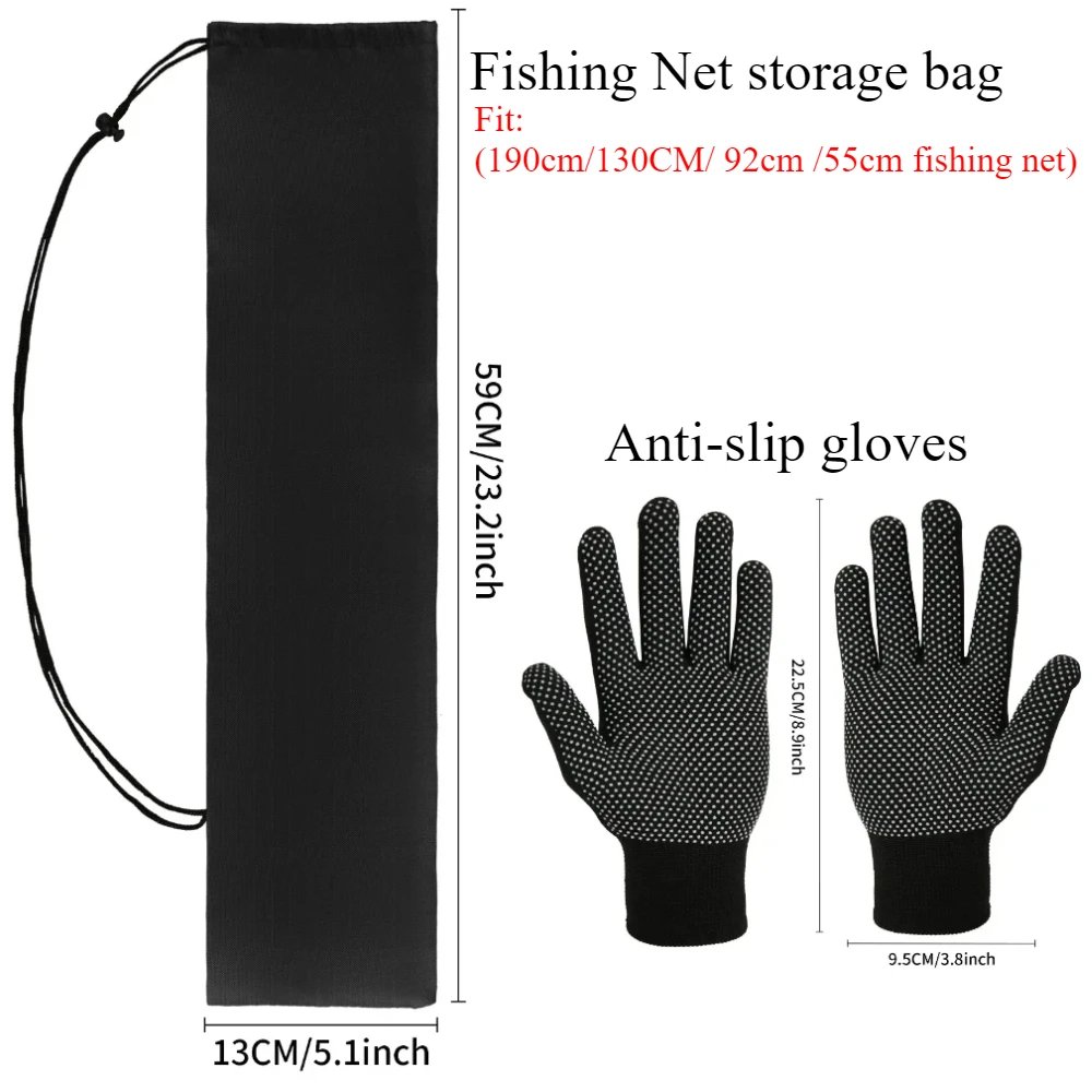 Bag and gloves