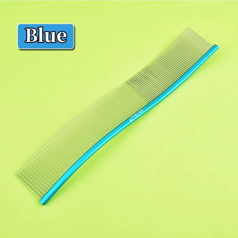 Blue flat handle
