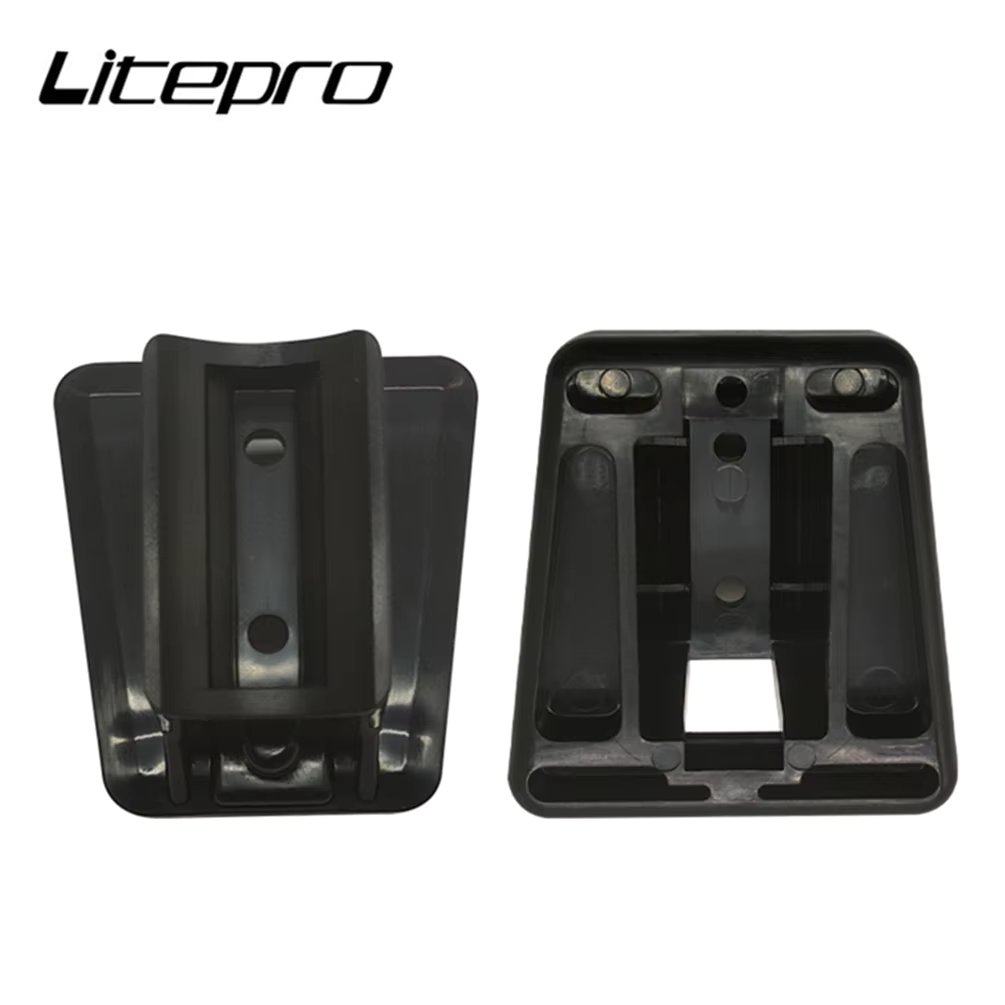 Folding Bike Accessories Pig Nose Adapter Bag Card Holder Buckle Bicycle Pannier Block Parts For Brompton