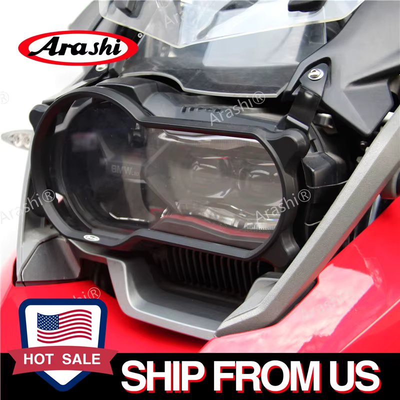 Arashi Motorcycle Headlight Guard Protector Lense Cover For BMW R1200GS R 1200 GS GSA ADV 2013 2014 2015 2016 2017 2018