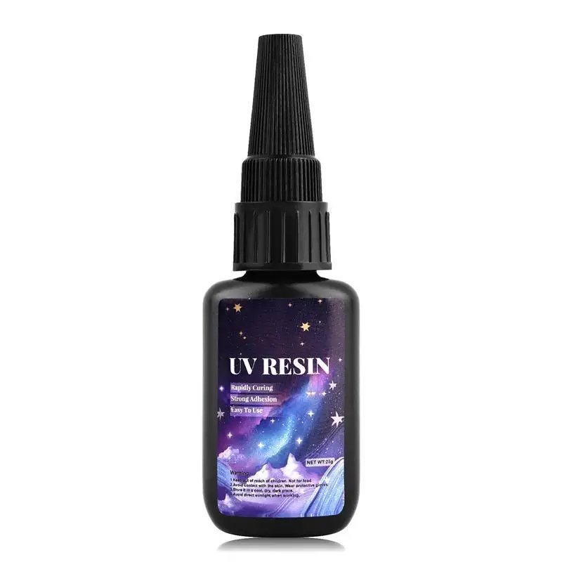 25g-250g UV Bonding & Welding Glue Set And UV Lamp Quick-Drying UV Glue Kit For Bonding Glass Metal DIY Jewelry Craft Making