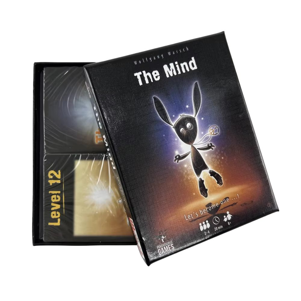 The Mind Card Game Para Festa, Puzzle Board Game, Team Experience, Jogo interativo
