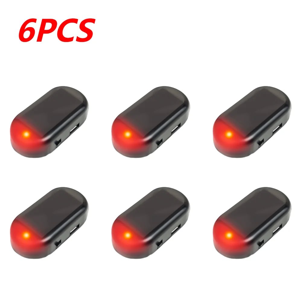 6PCS Red