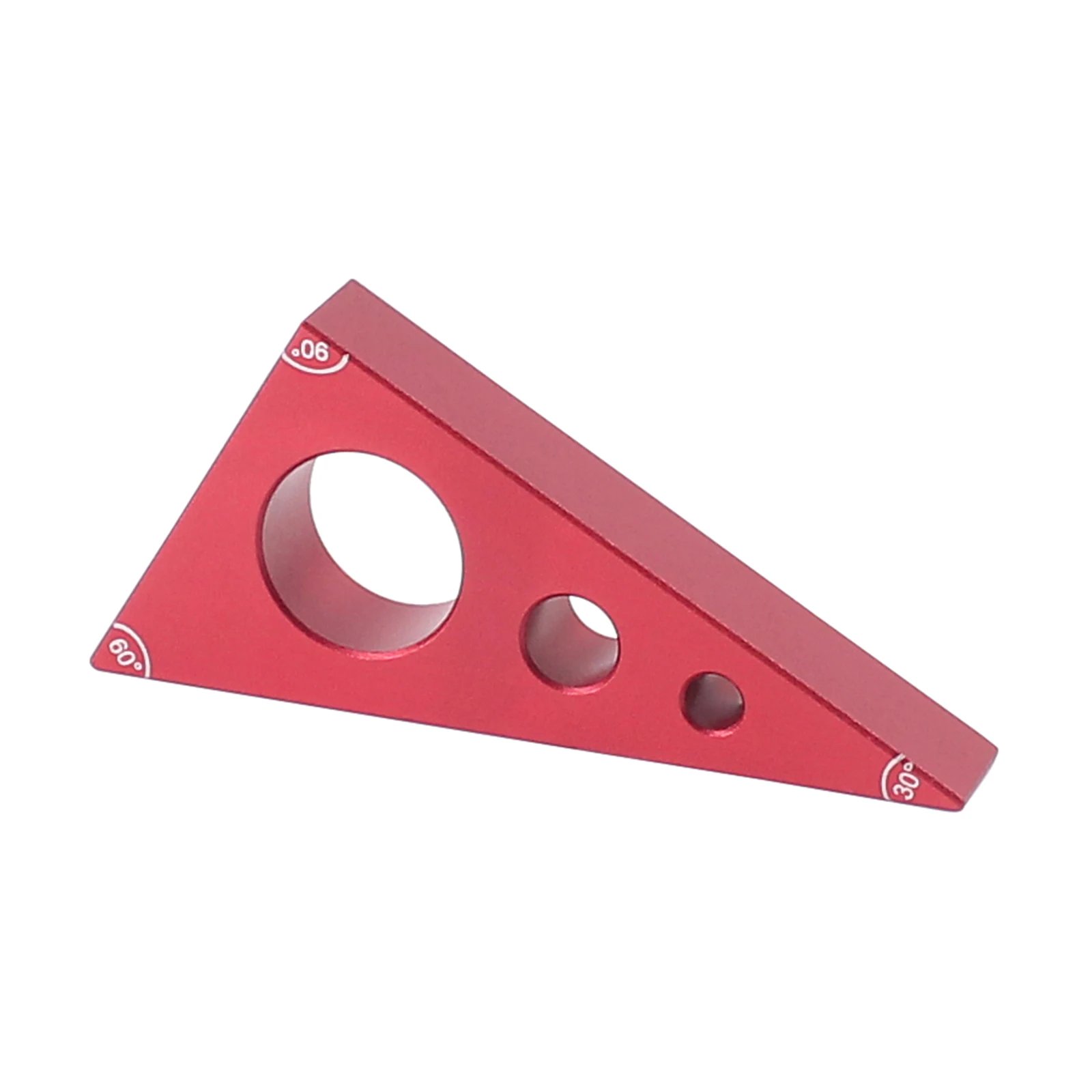 Woodworking Pocket Square 30/60/90 Angle Aluminium Alloy Gauge Block Woodworking Triangle Ruler Height Measuring Gauging Tool