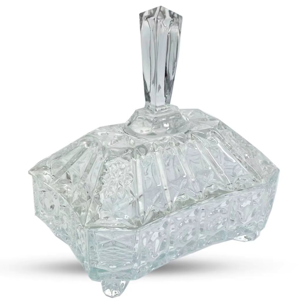 650ml Bomboniere Glass Baleiro Candy Table Organizer