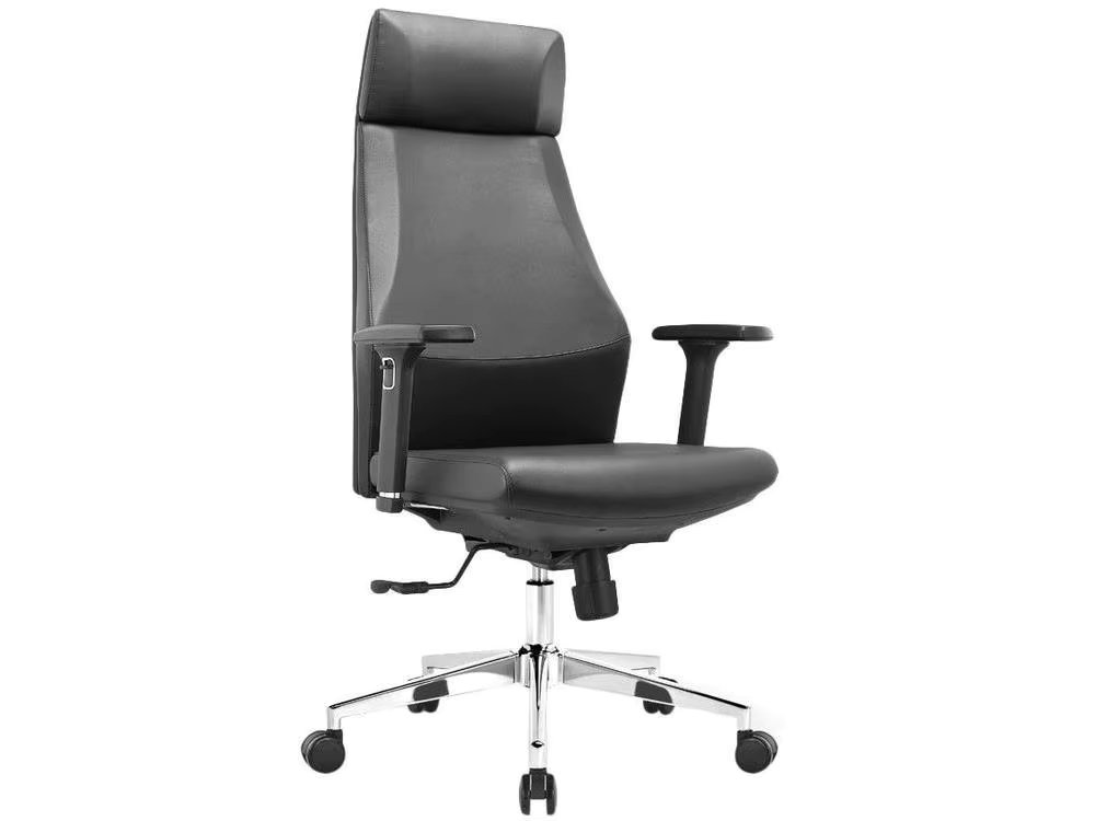 Black Swivel President Office Chair