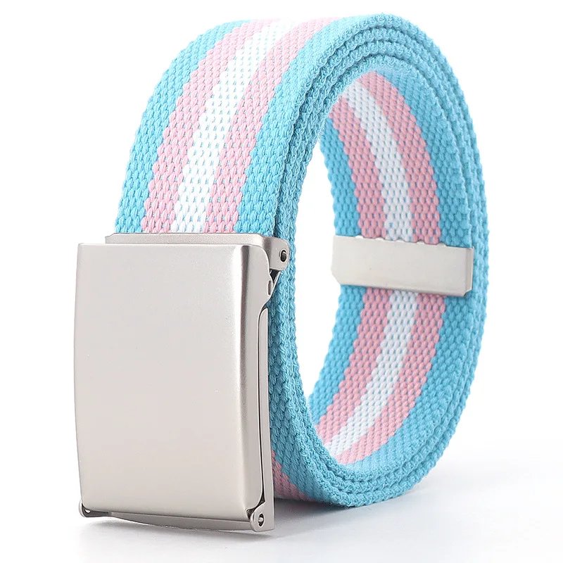 White pink blue edge