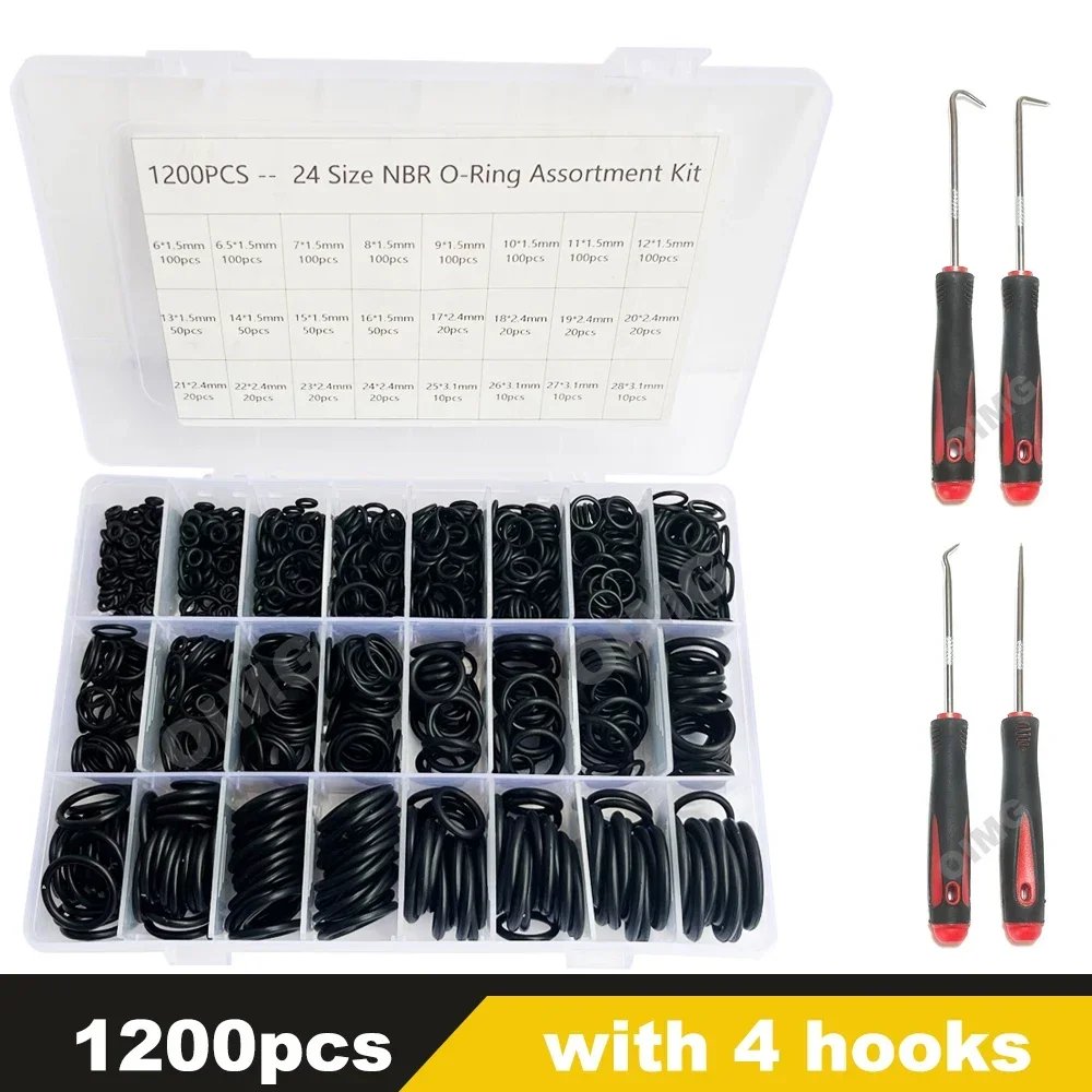 1200pcs with hooks