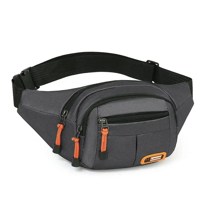 Men Women Oxford Waterproof Mobile Waist Bag Unisex Multifunctional Large Capacity Fanny Pack Wear-resistant Para Hombre 2024
