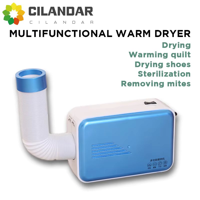Multi functional clothing micro blower dryer for removing mites portable wet blanket drying shoes for household use in winter