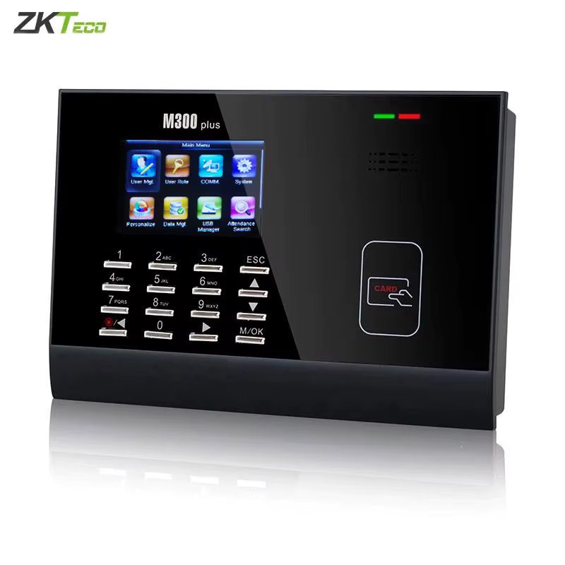 M300 Fingerprint Identification Attendance Machine RFID Card Swiping Linux System Biometric Time Clock For 30,000 Users