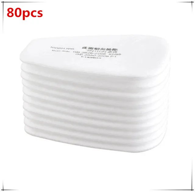 80pcs filter cotton