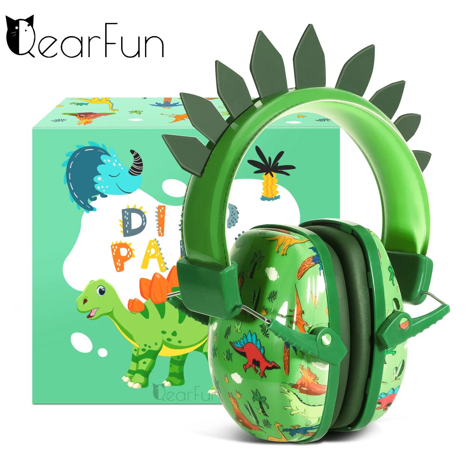 dinosaur with box