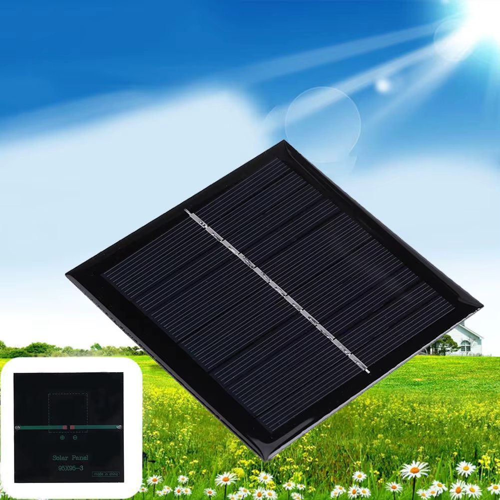 5.5V 1W Portable Solar Panel Camera 5-1pcs Waterproof Charging Power Module Generator Outdoor Solar Panels for Light Cell Phone