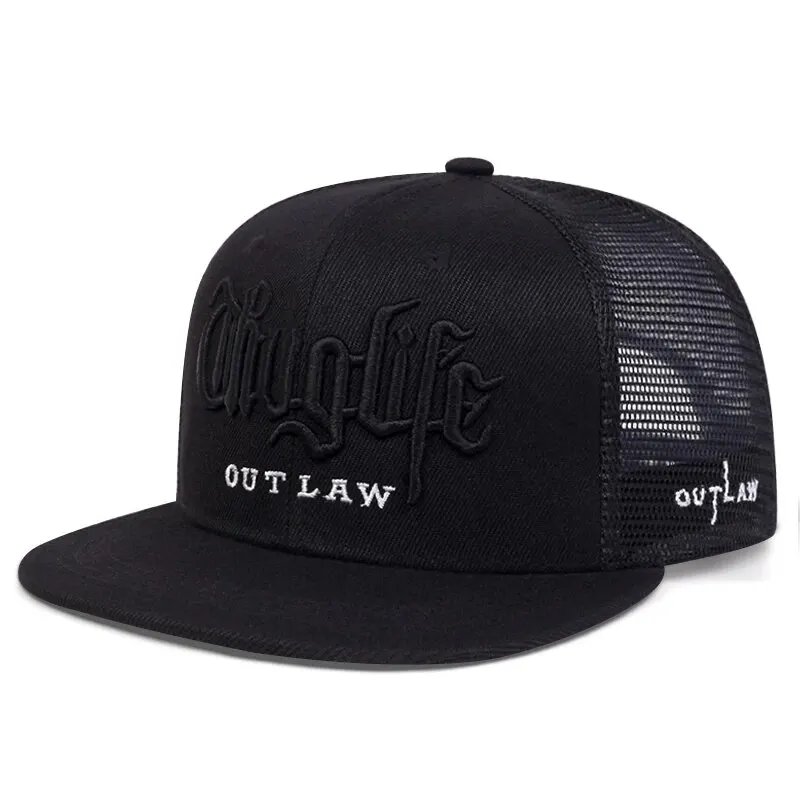 All Black Mesh