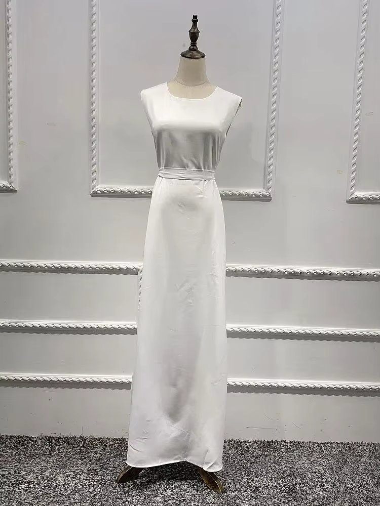 inside dress white