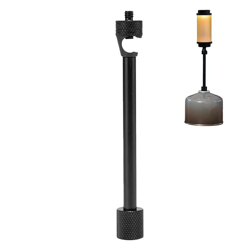 Camping Lantern Stand Aluminum Alloy Candlestick Lamp Holder Portable Outdoor Tabletop Light Mount For Camping Picnic Outdoor
