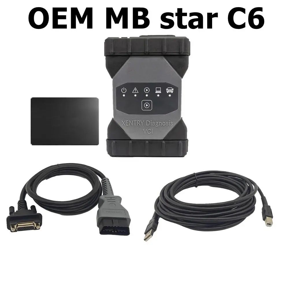 Best Quality OEM MB star C6 DoIP Multiplexer VCI SD Connect Auto Diagnostic Tools V2024.06 CARS V2024.04 TRUCK SSD