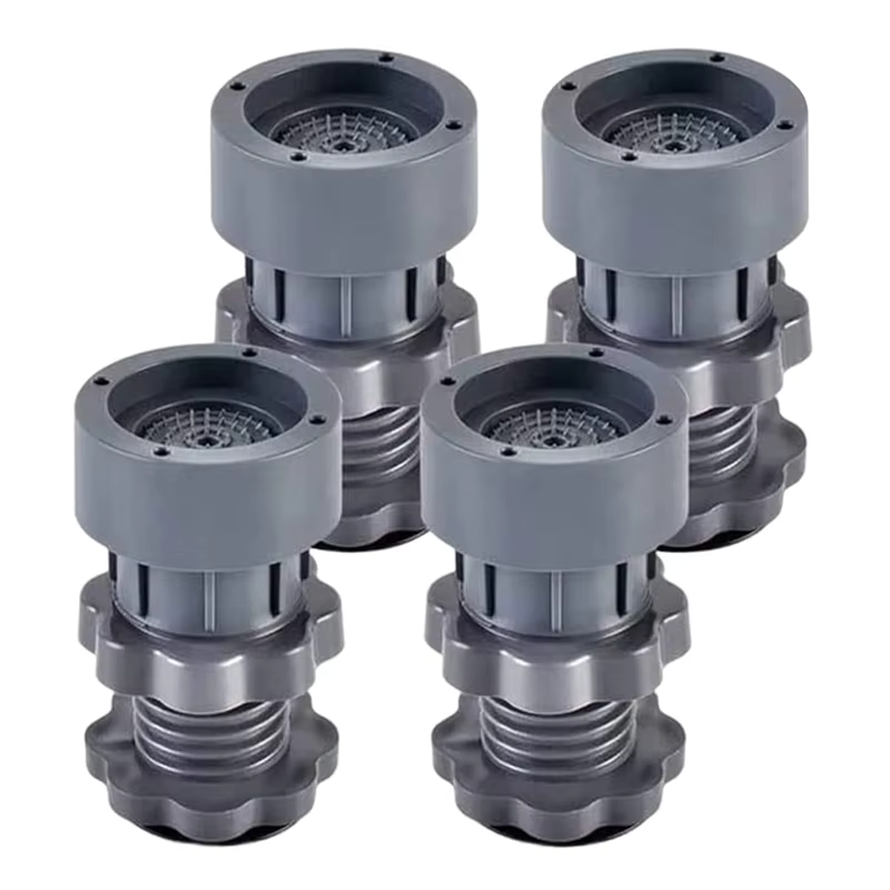 Adjustable Height Washing Machine Support, Anti Vibration Washing Machine Foot Pad, Washing Machine Rubber Feet Pad 4PCS